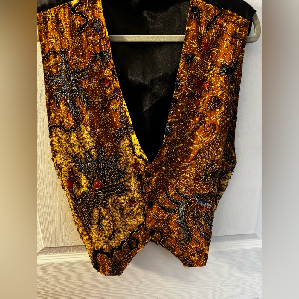 Vibrant Women's Top with Intricate Patterns